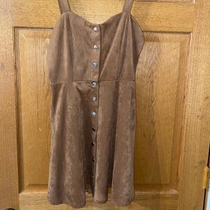 Suede Dress